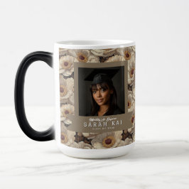 Caneca Mágica Classic Anemones Print Photo Keepsake