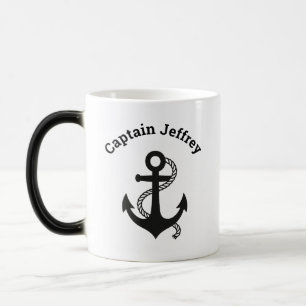 Caneca Mágica Clássico Cama de Âncora Náutica para o Marinheiro!