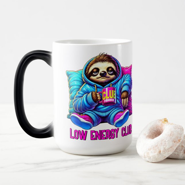 Caneca Mágica Clube de Baixa Energia (Com Donut)