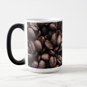 Caneca Mágica Coffee Beans Mug - Aromatic Breve Graphic Cerâmica