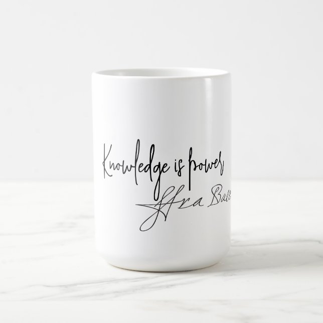 Caneca Mágica coffee mug text kitchen dining Zazzle reviews (Center)