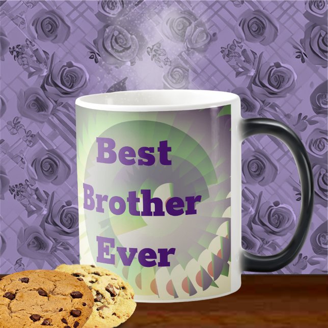 Caneca Mágica Cog Design Bold Modern Art (abstract cog like shape, to appeal to any brother of any age.)