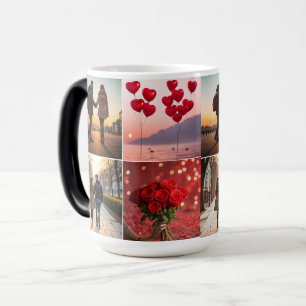 Caneca Mágica Colagem do Amor Magic Mug