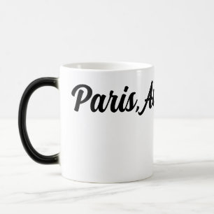 Caneca Mágica com tema Paris 