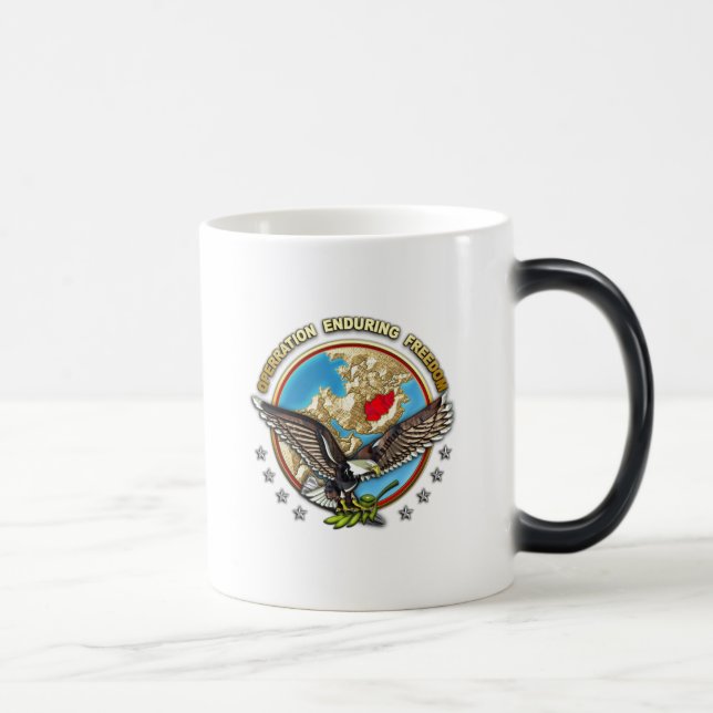 Caneca Mágica Comando Central dos EUA - OEF-A (Direita)
