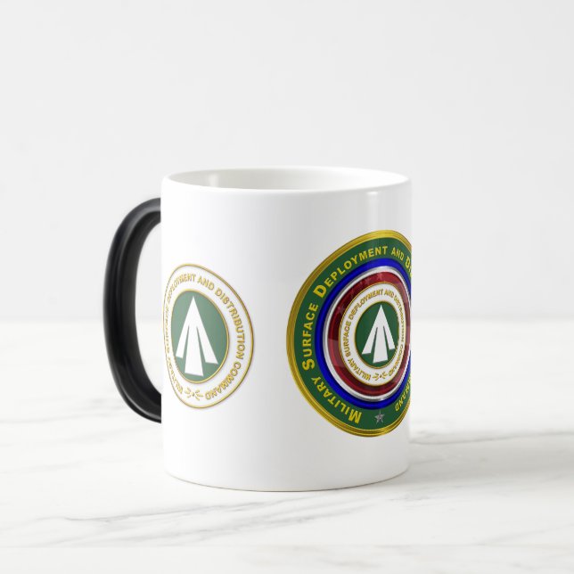 Caneca Mágica Comando Militar de Distribuição de Superfície (Frente Esquerda)