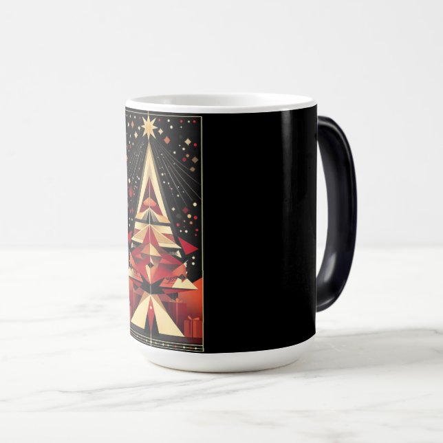 Caneca Mágica Combinação Noturna de Natal (Frente Esquerda)