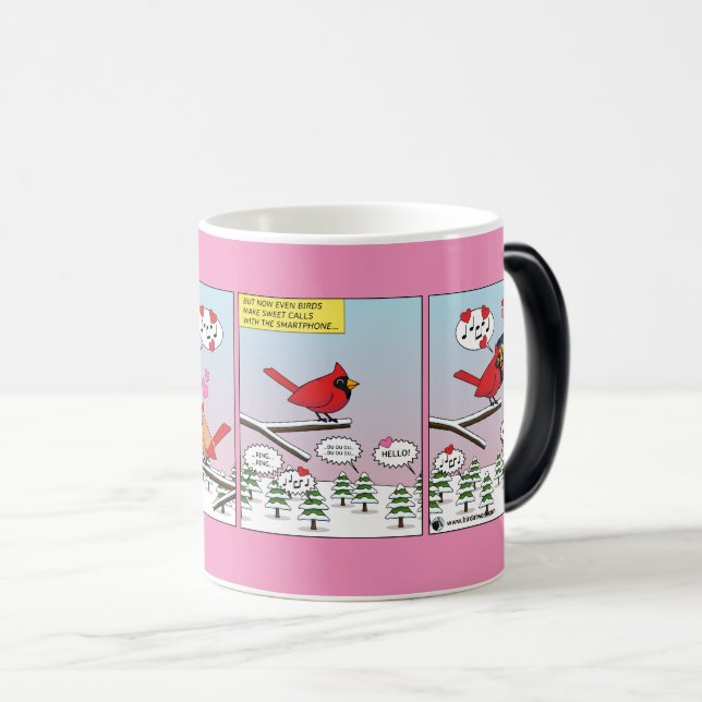 Caneca Mágica Comic. Chamadas de Amargo Moderna (Frente Esquerda)