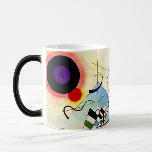 Caneca Mágica Composição 8 de Kandinsky (Esquerda)