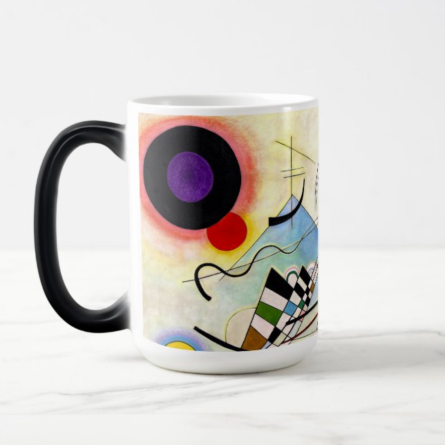 Caneca Mágica Composição Kandinsky 8 (Esquerda)
