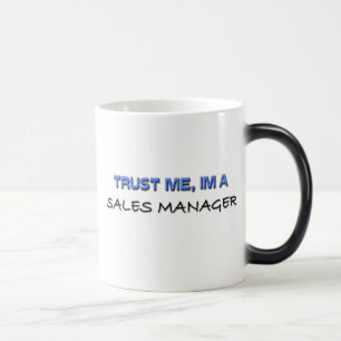 Caneca Mágica Confie que eu mim é um gerente de vendas