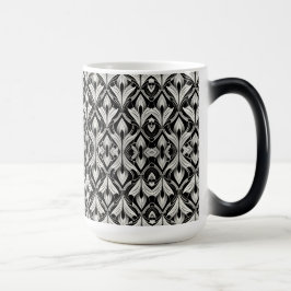 Caneca Mágica Contraste preto e branco