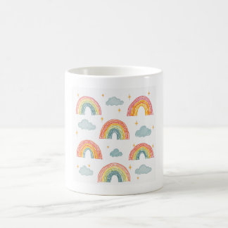 Caneca Mágica copo com imagem arco-íris