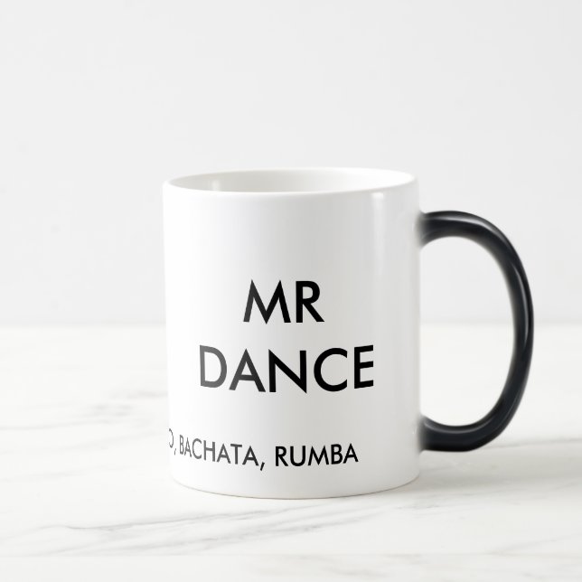 CANECA MÁGICA COPO DE CAFÉ DE CHA CHA DO SR. DANÇA (Direita)