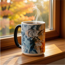 Caneca Mágica Copo de Vidro Artístico Refinado