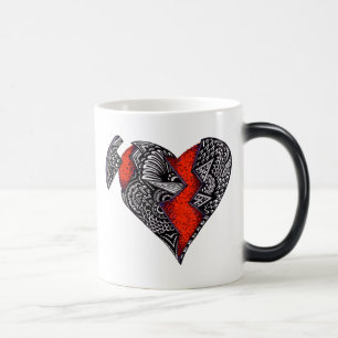 Caneca Mágica Coração quebrado