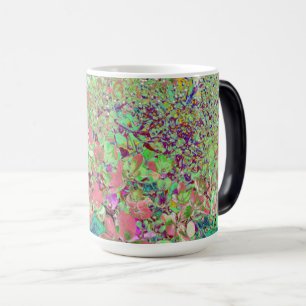 Caneca Mágica Coral Elegante e Chartreuse Limelight Hydrangea