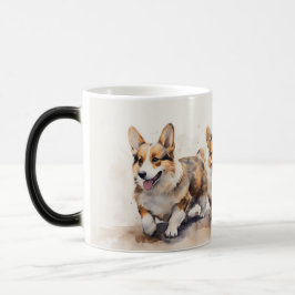 Caneca Mágica Corgi Mugs