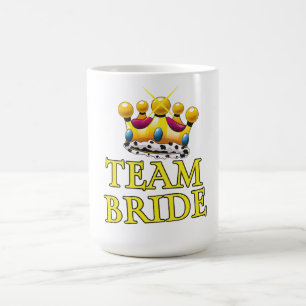 Caneca Mágica Coroa de casamento da Equipe da Noiva