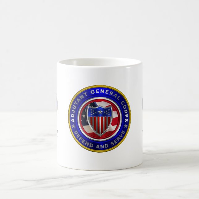 Caneca Mágica Corpo de Adjutant General  (Centro)