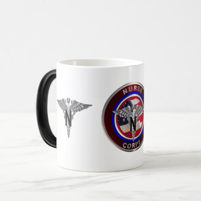 Caneca Mágica Corpo de Enfermeiros do Exército (Frente Esquerda)