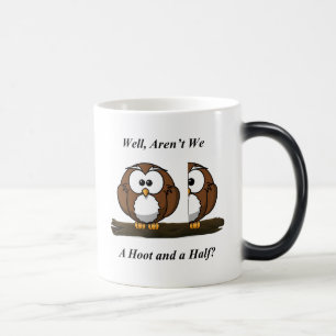 Caneca Mágica Coruja A Hoot e Meio
