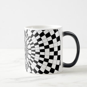 Caneca Mágica Counter Spirals Morphing Mug por Kenneth Yoncich