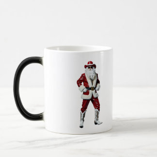 Caneca Mágica Cowboy Santa