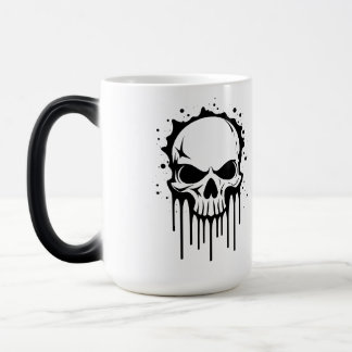 Caneca Mágica Crânio Pingando