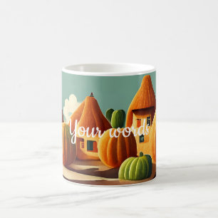 Caneca Mágica Crie a sua própria aldeia de abóbora