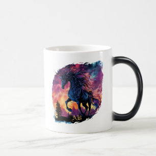 Caneca Mágica Crie A Sua Própria Pirois, Magia Do Cavalo Escuro