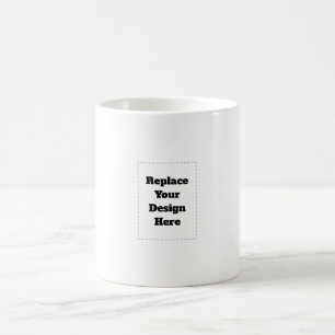 Caneca Mágica Crie o Seu Próprio branco