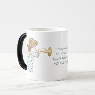 Caneca Mágica Crie seu próprio anjo de Natal loiro