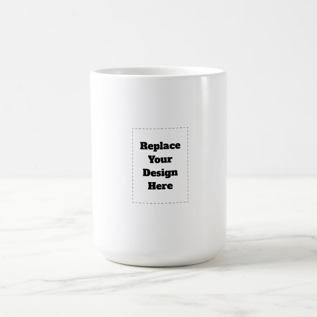 Caneca Mágica Crie seu próprio branco (Center)