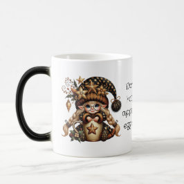 Caneca Mágica Crie Seu Próprio Cacau Mágico de Natal com Gnomo
