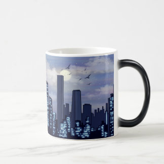 Caneca Mágica Crie seu próprio céu noturno e paisagem da cidade