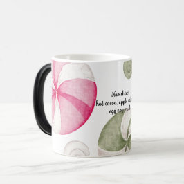 Caneca Mágica Crie seu próprio doce de hortelã-pimenta no Natal