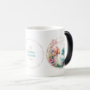 Caneca Mágica Crie Seu Próprio e Belo Zodíaco de Peixes