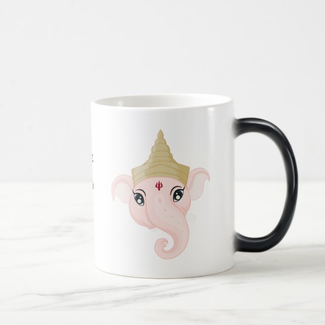 Caneca Mágica Crie Seu Próprio Ganesh Colorido (Direita)