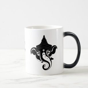 Caneca Mágica Crie Seu Próprio Ganesh Negro