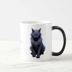 Caneca Mágica Crie seu próprio Gato Preto Mágico