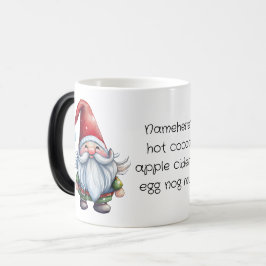 Caneca Mágica Crie Seu Próprio Gnome de Natal