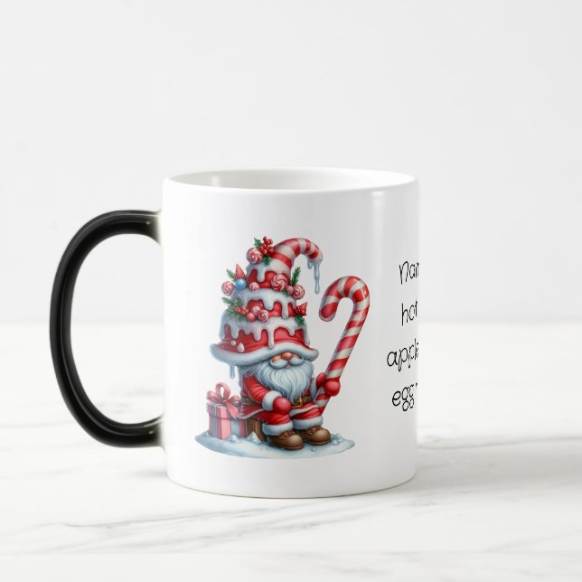 Caneca Mágica Crie Seu Próprio Gnome de Natal com Bengala de Doc (Esquerda)