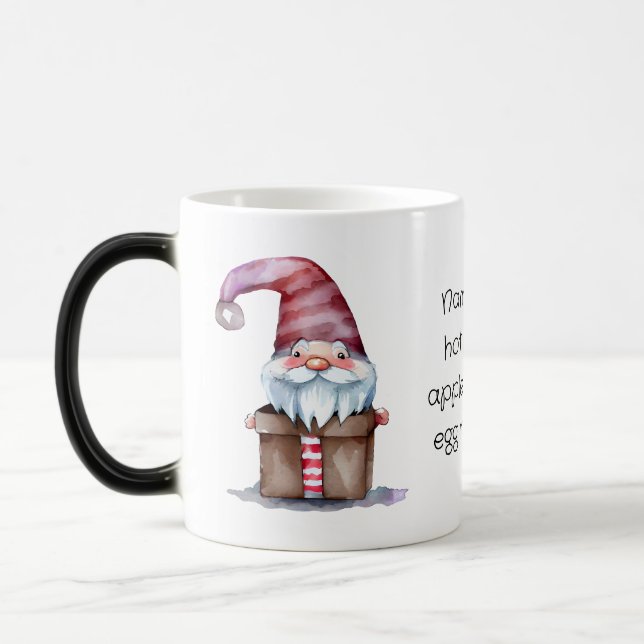 Caneca Mágica Crie Seu Próprio Gnome de Natal Em Caixa (Esquerda)