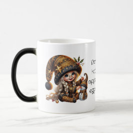 Caneca Mágica Crie Seu Próprio Gnome de Natal Mágico Homem de Ne