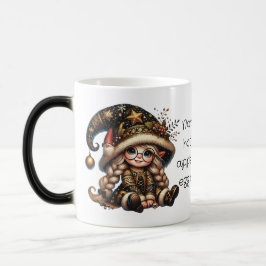 Caneca Mágica Crie Seu Próprio Gnome Mágico de Natal