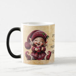 Caneca Mágica Crie Seu Próprio Gnomo de Natal Antigo e Risonho