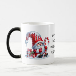 Caneca Mágica Crie Seu Próprio Gnomo de Natal com Bengalas de Ho