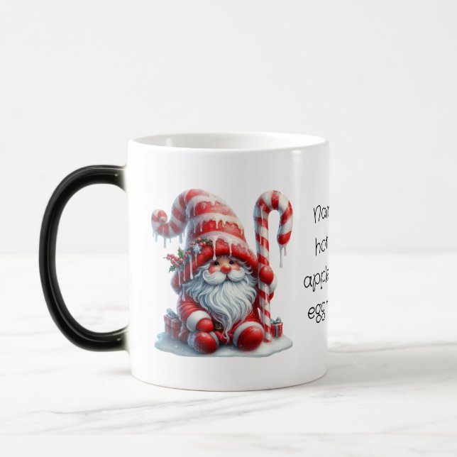 Caneca Mágica Crie Seu Próprio Gnomo de Natal do Peppermint no i (Esquerda)