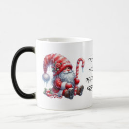 Caneca Mágica Crie Seu Próprio Gnomo de Natal Fluffy Peppermint